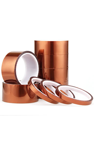 Choice1 10mm 33M Brown Self Adhesive Tape 33M High Temperature Resistant Tape...