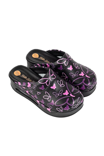 Other AirMax Orthopedic Medical Clogs for Women, Purple Butterfly, ST1120