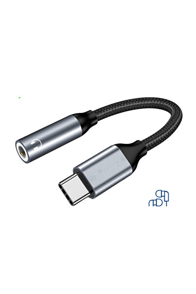 Choice1 Grey 1PCS USB Type C to 3.5mm Headphone Jack Adapter, (2Pcs) USB-C 3 ...