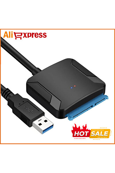 Choice كابل محول SATA إلى USB 3.0 بدون محول لتحويل أقراص SSD وHDD SATA III مق...