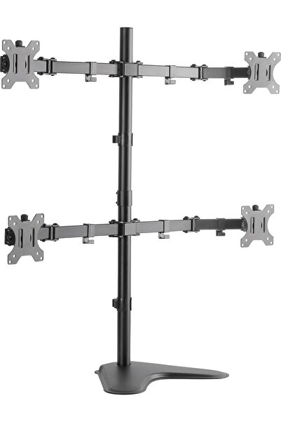LogiLink BP0046 Suport de birou pentru patru monitoare 13 "-32 ", BP0046, 13-...