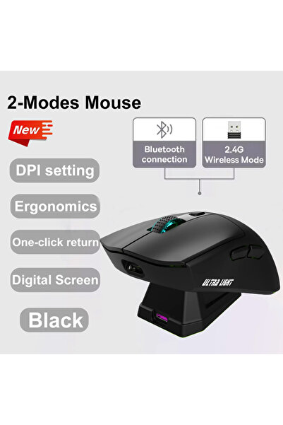 Choice1 Black New Gaming Mouse 3-Speed DPI Esports Wireless Ergonomic Design ...