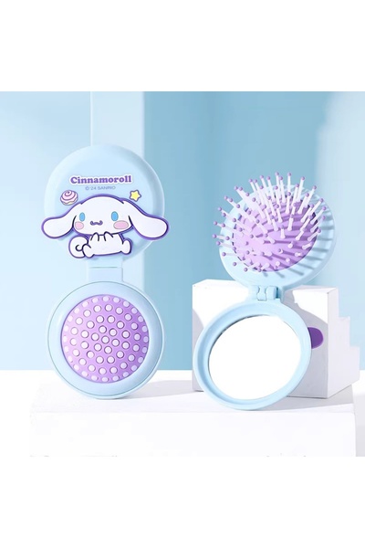 Choice6 Cinnamoroll-1pcs-A مشط هوائي قابل للطي أصلي من سانريو هالو كيتي بتصمي...
