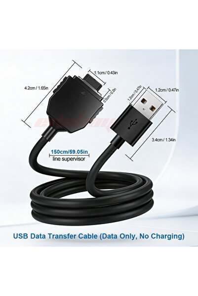 Choice كابل USB طراز VMC-MD1-1.5M (VMC-MD1) لكاميرات سايبر-شوت DSC-P100، P200...