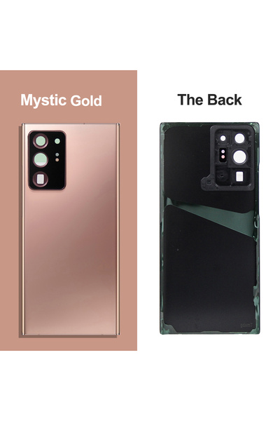 choice2 Gold For Note 20 Ultra Battery Back Cover Glass Panel Rear Door Adhes...