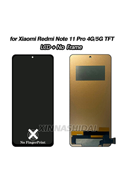Choice شاشة عرض LCD بدون إطار مقاس 6.67 بوصة من نوع TFT لهاتف Redmi Note 11 P...