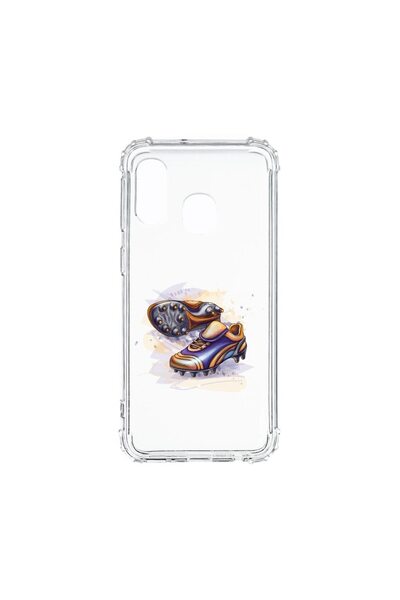 bestcase Αντικραδασμική θήκη, Συμβατή με Samsung Galaxy A40, Παπούτσια ποδοσφ...