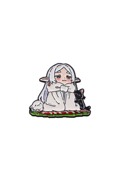 Choice8 7 Elegant Elf Maiden Enamel Brooches Cute Elf Girl Lapel Pins Badge O...