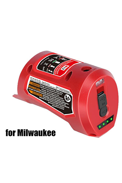 Choice1 For Milwaukee USB Power Source Charger Adapter for Makita/Bosch /Milw...