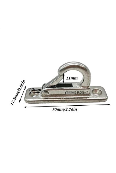 Choice as shown Dog Leashes Holder Pet Chain Parking Hook Wall Stainless Stee...