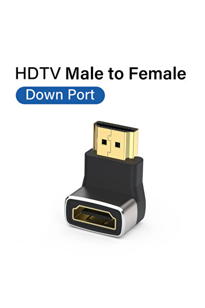 Choice كابل محول HD-MF-La Mini HDTV 2.1 بدقة 8K وتردد 60 هرتز، محول ذكر إلى أ...