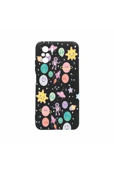 bestcase Θήκη Σιλικόνης, Συμβατή με Xiaomi Poco F4, Σχέδιο Σύμπαν, Πλανήτες, ...
