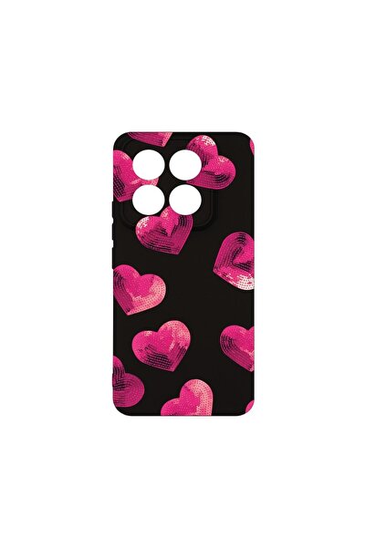 bestcase Husa BestCase¬Æ Premium Silicon, Compatibila Cu Xiaomi 14 Pro, Heart...