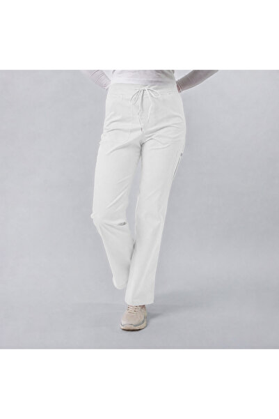 Masstex Fabi Women's Medical Trousers – Flared Cut, 5 Pockets, Maximum Comfort
