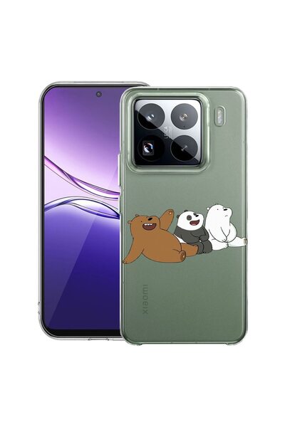 bestcase Διαφανής Λεπτή Θήκη Σιλικόνης Συμβατή με Xiaomi 15 Pro, Bears, 20999...