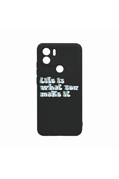 bestcase Θήκη, Συμβατή με Xiaomi Redmi A1 Plus, Η ζωή είναι αυτό που τη δημιο...