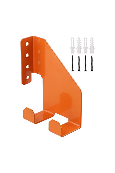 Choice1 orange Chainsaw Wall Mount Holder Heavy-Duty Chainsaw Stand Chainsaw ...