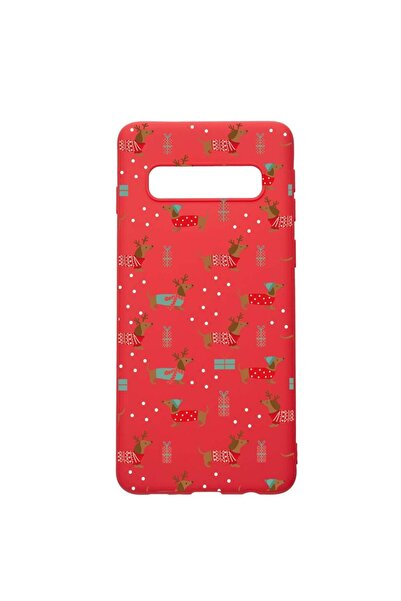 bestcase Θήκη σιλικόνης συμβατή με Samsung Galaxy S10 Plus, Ντάτσχουντ Χριστο...