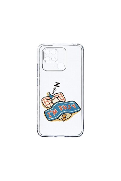 bestcase Διαφανής Θήκη Σιλικόνης 2MM, Συμβατή με Xiaomi Redmi 10C, Έχω Απασχό...