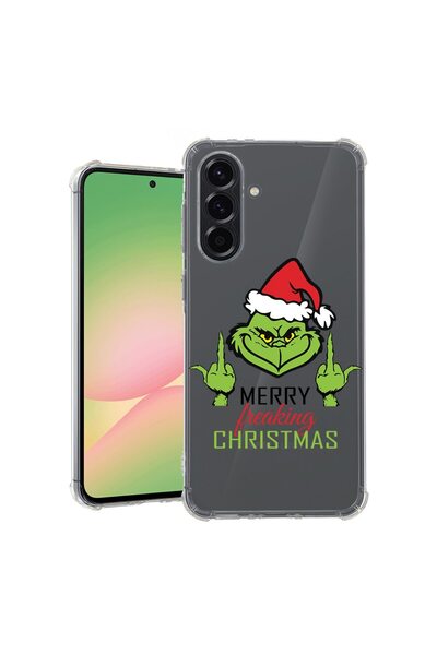 bestcase Husă pentru Samsung Galaxy S25, Antișoc 1.5MM, Grinches - Crăciun Fe...