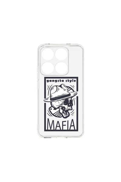 bestcase Θήκη για Xiaomi 14T, BestCase™ Διαφανής Σιλικόνη 2MM, Gangsta Life, ...