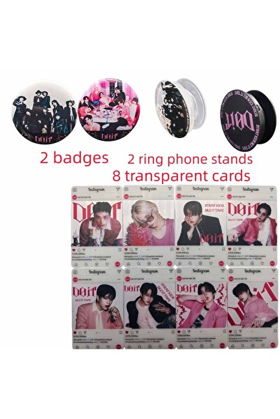 Choice STRAY 02 No Box DO IT Theme Set Kpop Stray Kids Fan Support Gift Ring ...