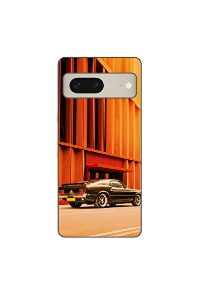 OEM Husa compatibila cu Google Pixel 7 Silicon Gel Tpu Model Mustang Sunset