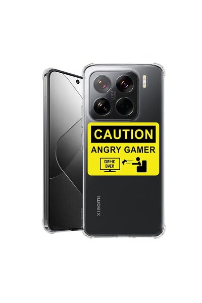 bestcase ¬Æ Husa pentru Xiaomi 15 Pro, Anti Shock 1.5MM, Angry Gamer, Protect...