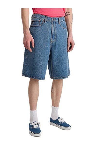 Vans Check-5 Baggy Denim Short Men's Blue Shorts - Vn000C9V