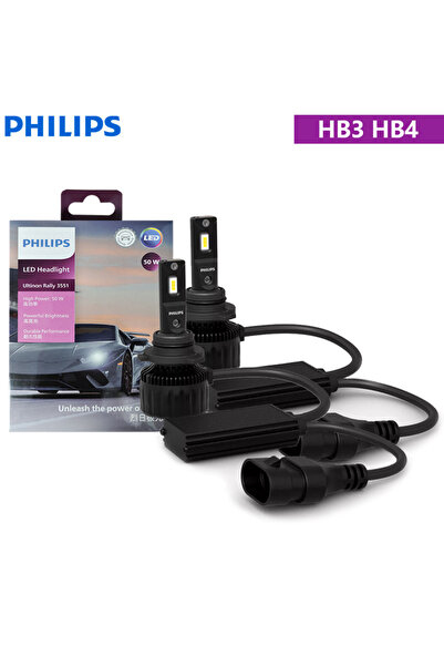 Choice4 مصباح أمامي LED من فيليبس طراز HB3(9005) وHB4(9006) وUltinon Rally 35...
