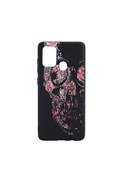 bestcase Husa Silicon, Compatibila Cu Xiaomi Poco C40 / Redmi 10C, Skull, rez...
