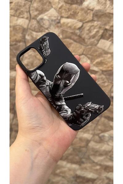 Vip Case iPhone 13 Uyumlu Deadpool Temalı Silikon Darbe Emici Klasik Korumalı...