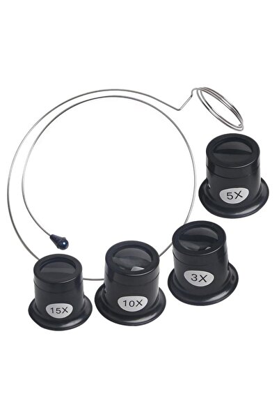Choice Jewelers Portable Monocular Magnifier Magnifying Glass Eye Loop Magnif...
