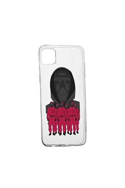 bestcase Силиконов калъф, съвместим с Xiaomi Mi 11 Pro, Скуид Гейм - Фронд Ме...