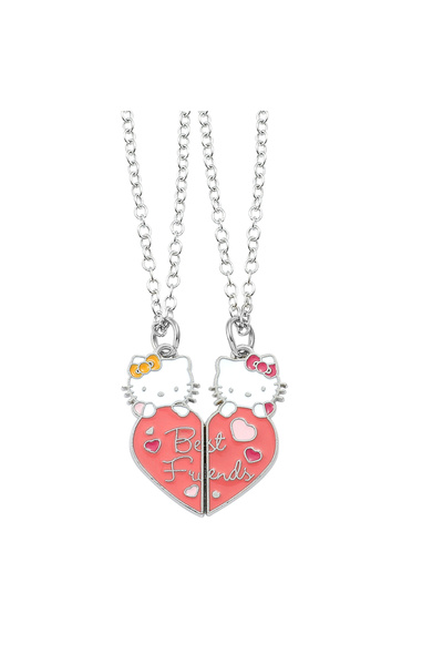 choice2 XL0504 1Pair of Hello Kitty Couple Necklaces, Best Friend Pendant Nec...