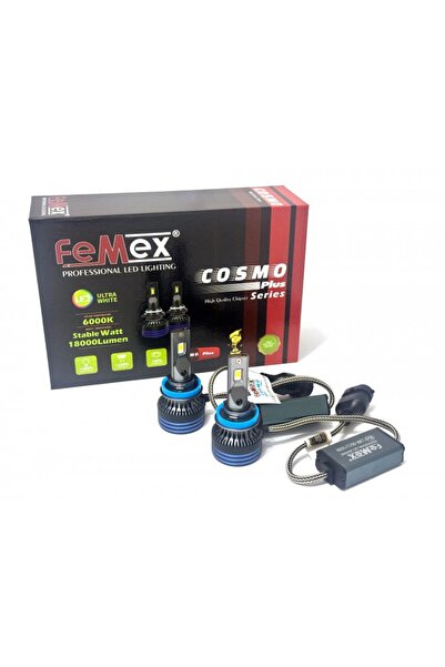 FEMEX Toyota Auris E15 2006-2012 KISA FAR LED AMPUL H11 COSMO PLUS