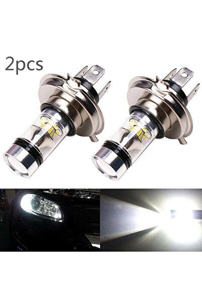 Choice 2*Car H4 8000K High/Low Beam 20-LED Fog Light Driving DRL Bulb White L...