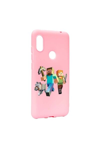 bestcase Husa Xiaomi Redmi Note 5 Pro, Minecraft, rezistenta la uzura, anti-a...