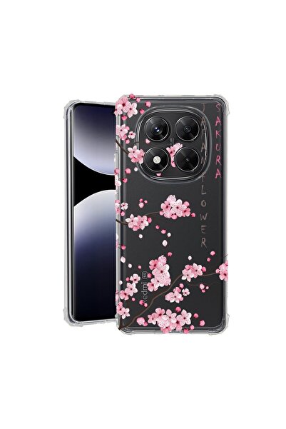 bestcase Husă pentru Xiaomi Redmi Note 15 Pro 5G cu design floare de cireș, a...