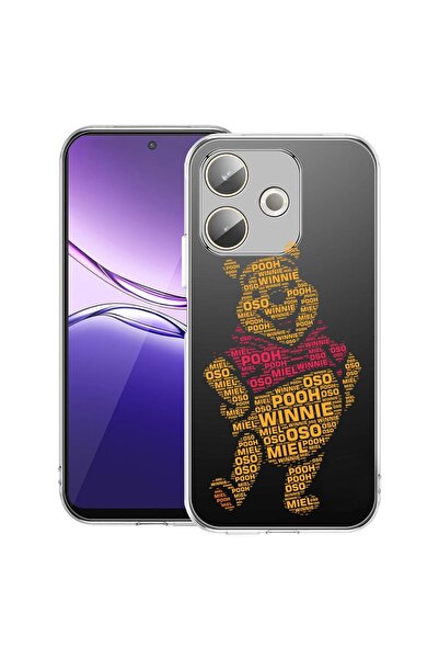 bestcase Husă pentru Xiaomi Redmi 13x / Poco M6 4G cu design Calligraphy Pooh...