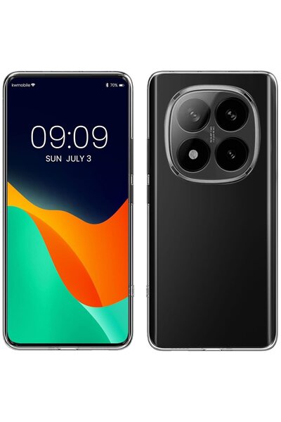 bestcase Прозрачен силиконов 2ММ калъф за Xiaomi Redmi Note 14 Pro 4G, Удароу...