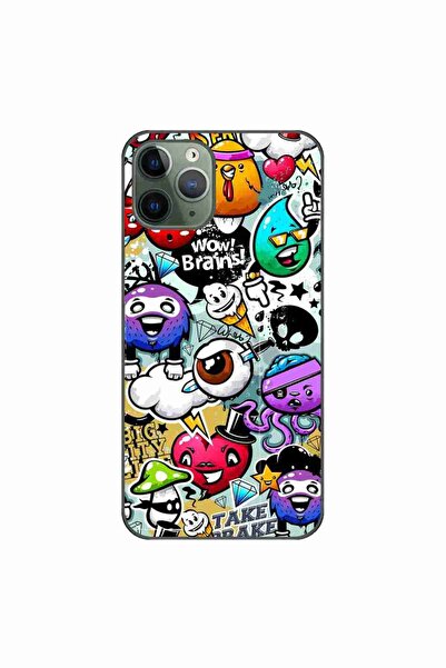 OEM Husa compatibila cu Apple iPhone 11 Pro Max Silicon Gel Tpu Model Pop Art...