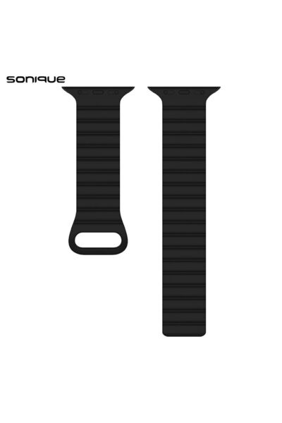 Sonique Λουράκι Σιλικόνης Wavy Magnetic Band για Apple Watch (42/44/45/49MM) ...