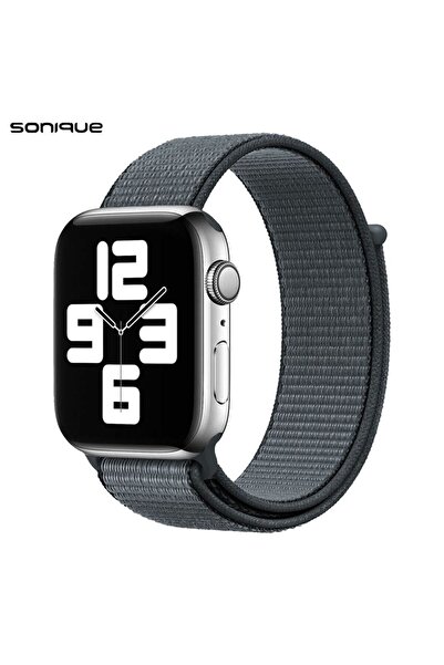 Sonique Λουράκι Official Nylon Band για Apple Watch (38/40/41MM) Γκρι