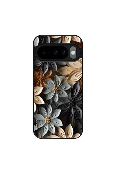Sonique Θήκη 3D Flower Series για Google Pixel 10 5G / Pixel 10 Pro 5G Γκρι