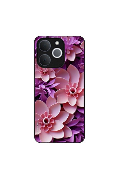 Sonique Θήκη 3D Flower Series για Realme Note 70T 4G Ροζ