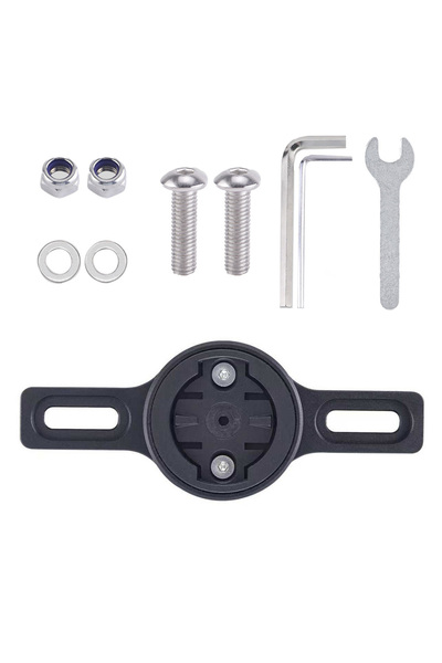 Choice Black CNC Bracket Bicycle rear rack taillight mount, compatible with V...
