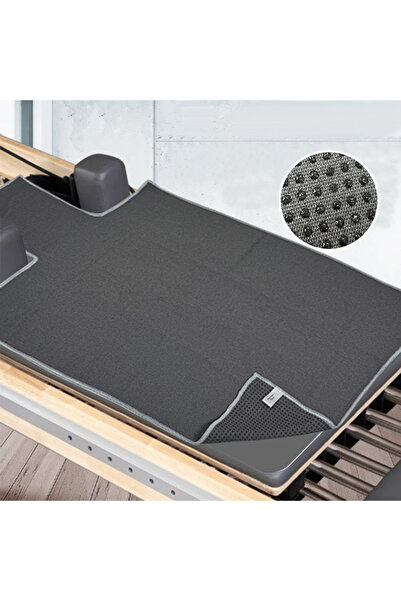 Choice3 GRAY Machine Washable Pilates Core Mat Anti-Slip Mat for Large Equipm...