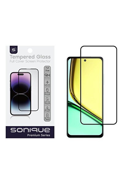 Sonique Hardy Glass Premium Series HD Full Cover 9H Realme C67 4G Μαύρο