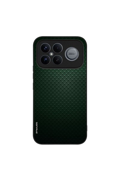 Sonique Θήκη Carbon Series για Xiaomi Poco F8 Ultra 5G Πράσινο